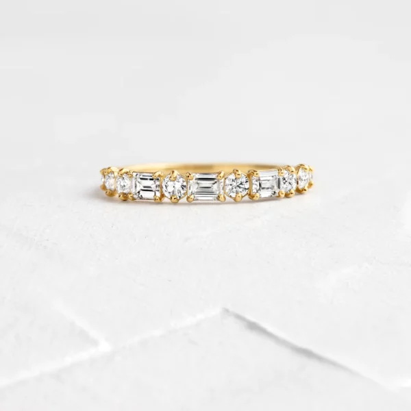 Diamond Constancy Silver Band