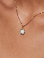 Pearl Silver Necklace for women