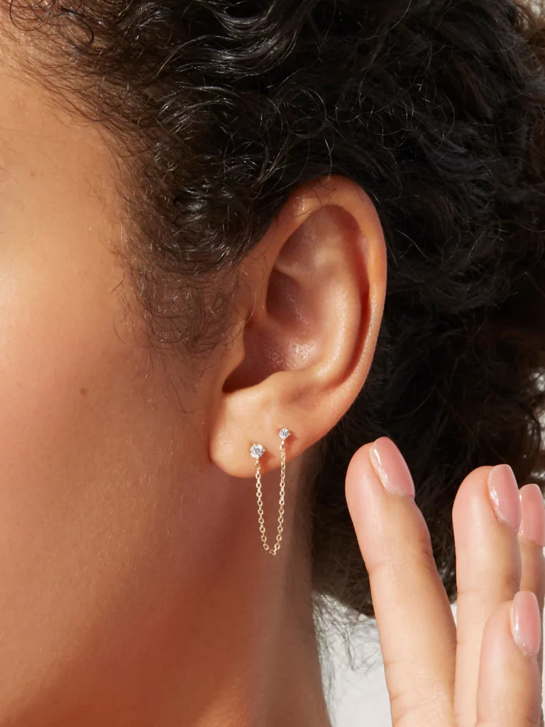 Belle Cz Diamond Earrings
