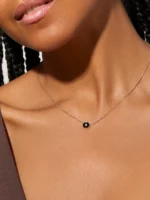 Lyndsee Black Diamond Necklace