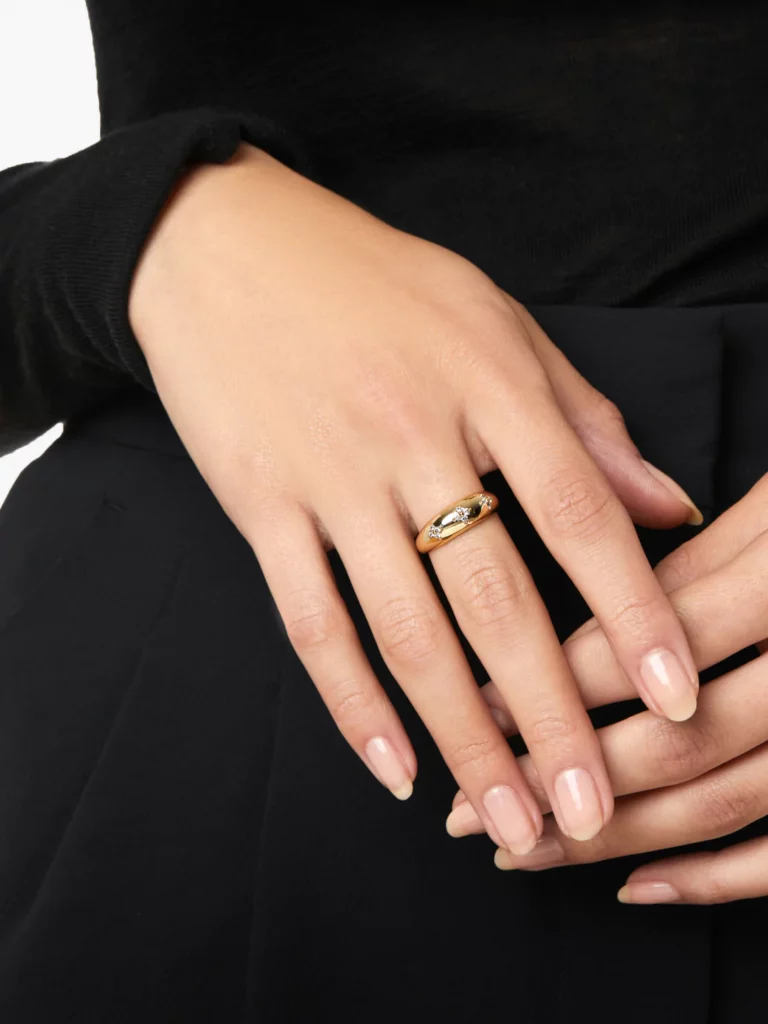 Swarish Jewels Amber Ring