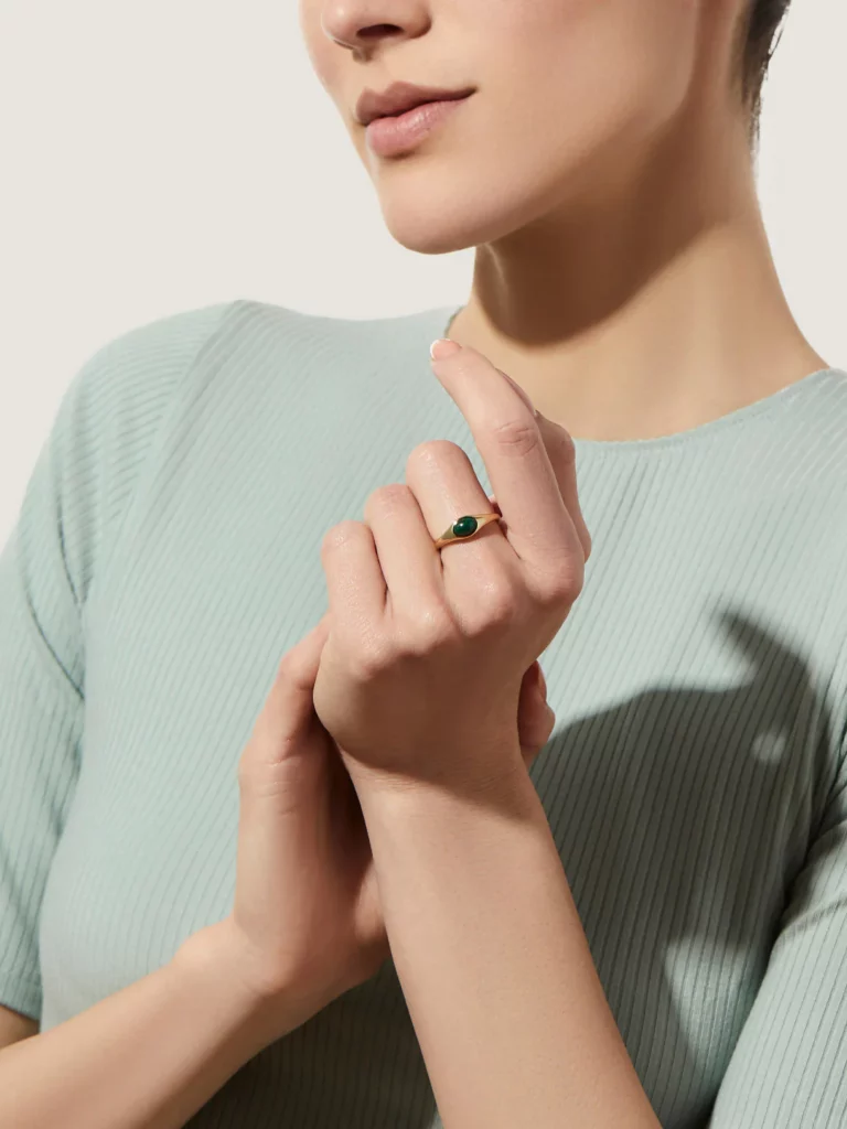 Reese Malachite Ring