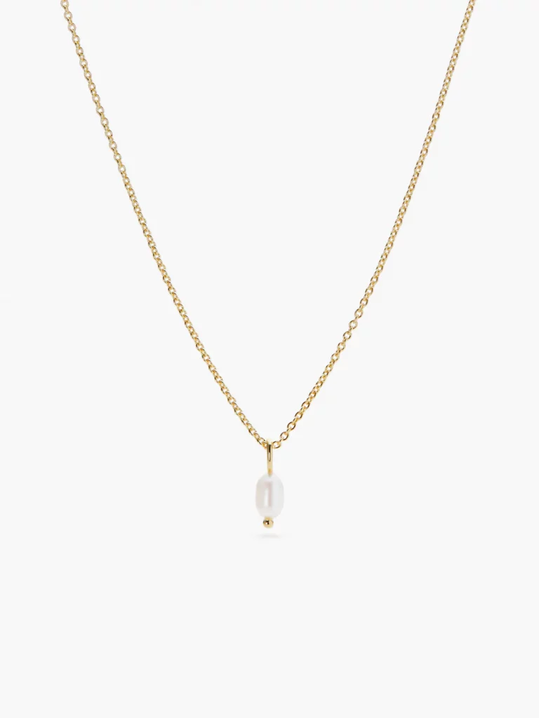 Silver Pearl Necklace