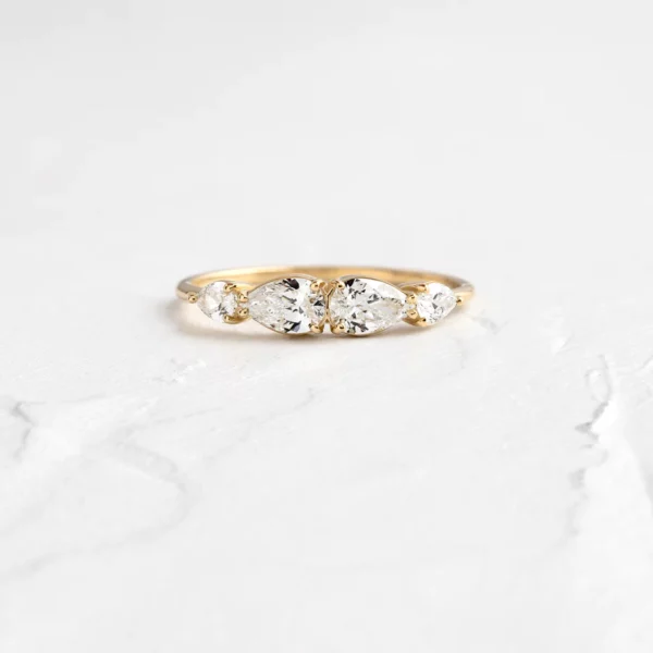 Swarish Jewels Diamond Composure Silver Ring