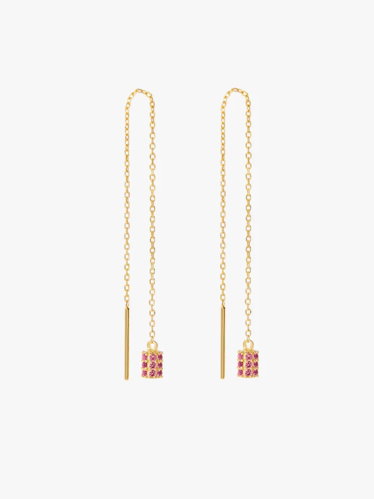 Farah Pink Earrings