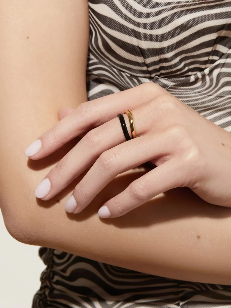 Lille Black Ring