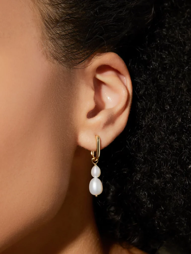 Rox Double Pearl Earrings
