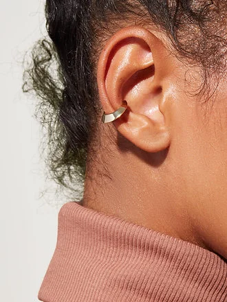 925 Sterling Silver Cuff Earrings