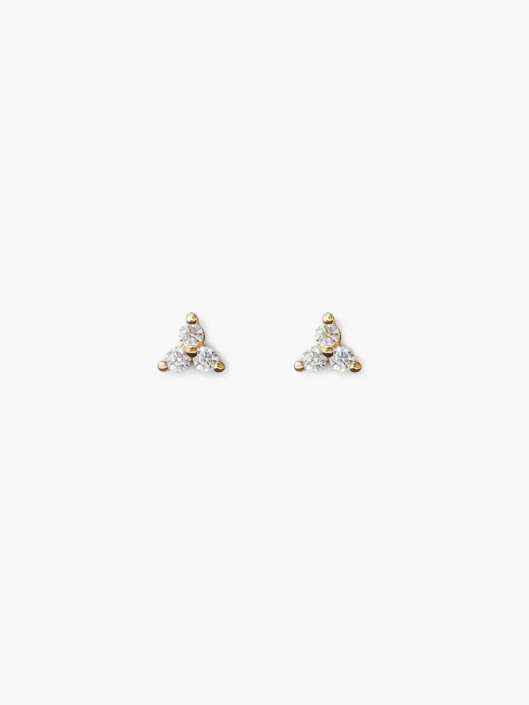 Trio Diamond Studs