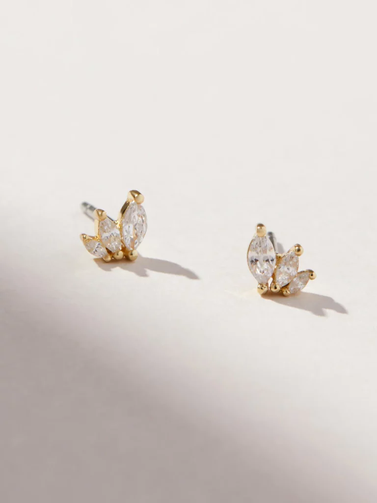 Amore Marquise Diamond Studs
