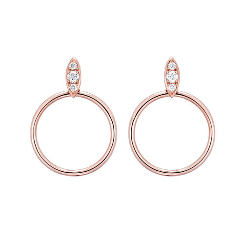 Lucienne Silver Hoops