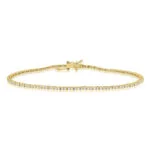 1ct Classic Silver Tennis Bracelet