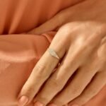 Sparkle Pinky Silver Ring