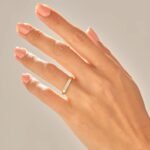 Pave Signet Bar Ring