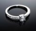 925 sterling silver ring with diamond