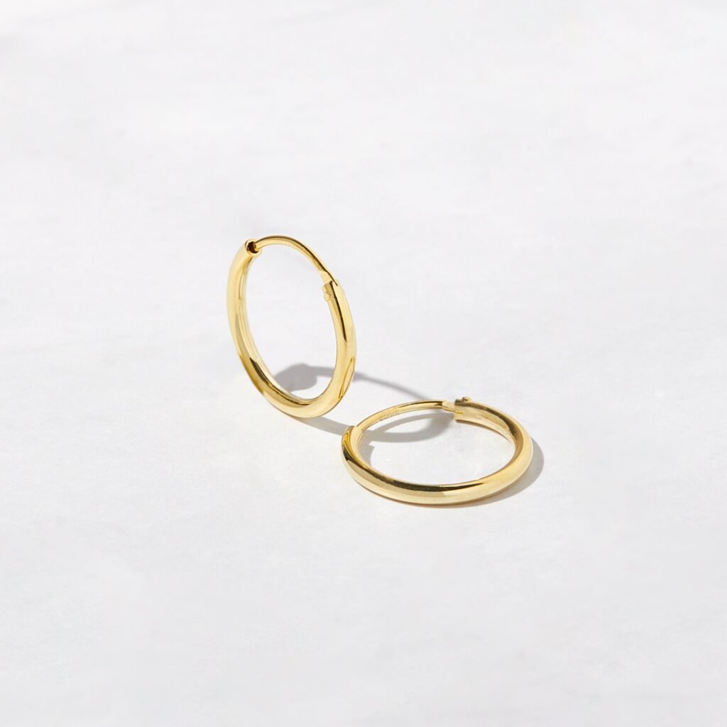 13mm Infinity Hoops