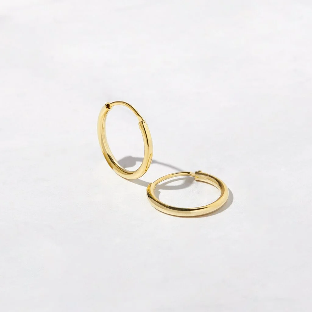 13mm Infinity Hoops