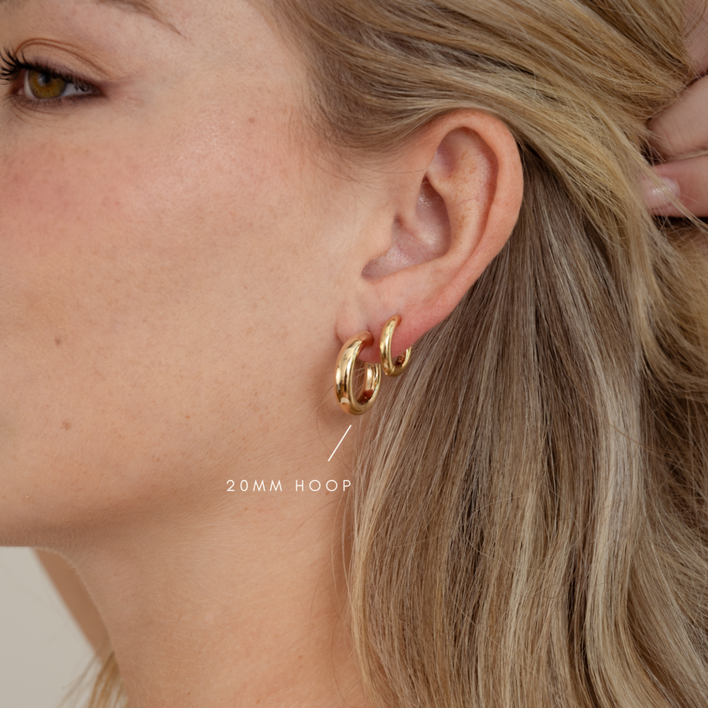 20mm Chunky Tube Hoops