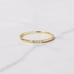 3 Stone CZ Ring