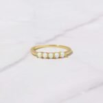 5 Stone Opal Ring