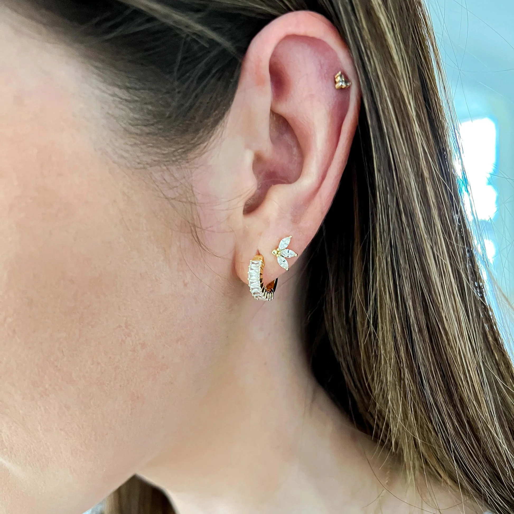 Swarish Jewels Daryl-Ann Denner's Petal Studs - Image 8
