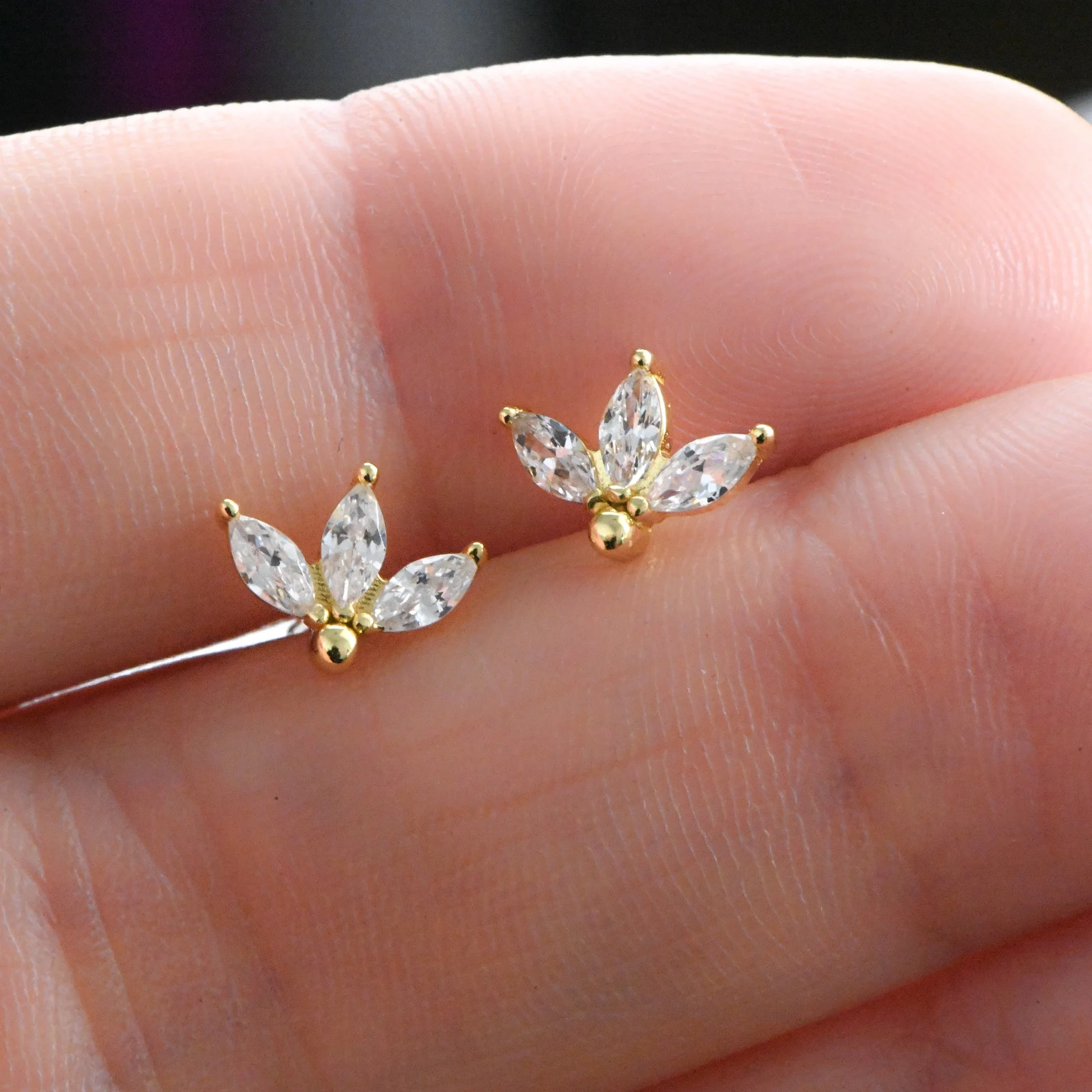 Swarish Jewels Daryl-Ann Denner's Petal Studs - Image 6