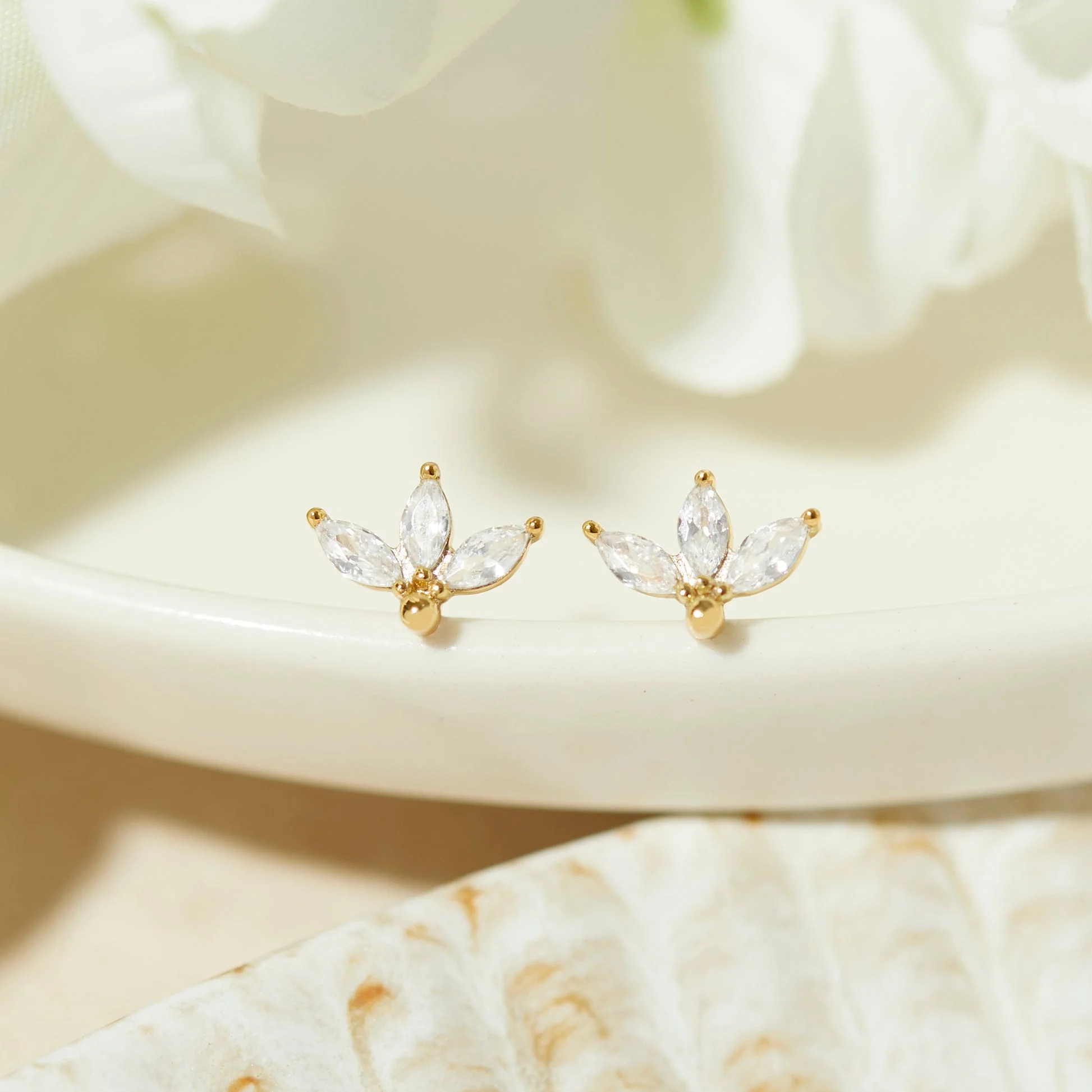 Swarish Jewels Daryl-Ann Denner's Petal Studs - Image 7