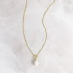 Swarish Jewels Jessie Freshwater Pearl Pendant Necklace - Image 8