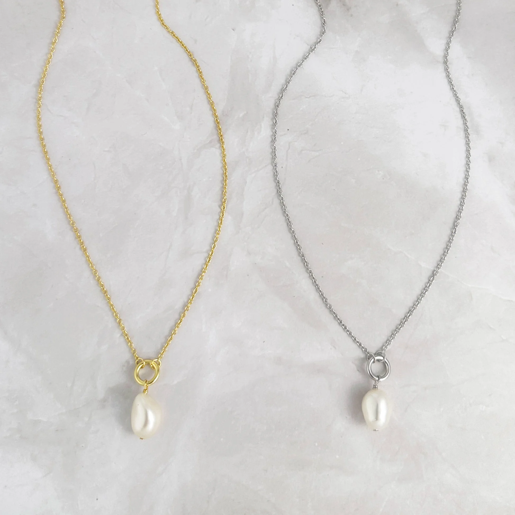 Swarish Jewels Jessie Freshwater Pearl Pendant Necklace - Image 4
