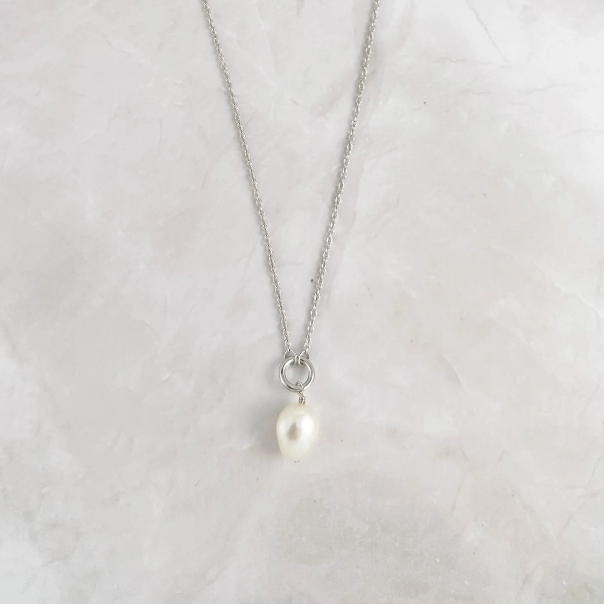 Swarish Jewels Jessie Freshwater Pearl Pendant Necklace - Image 3