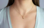 Swarish Jewels Plain Initial Necklaces - Image 2