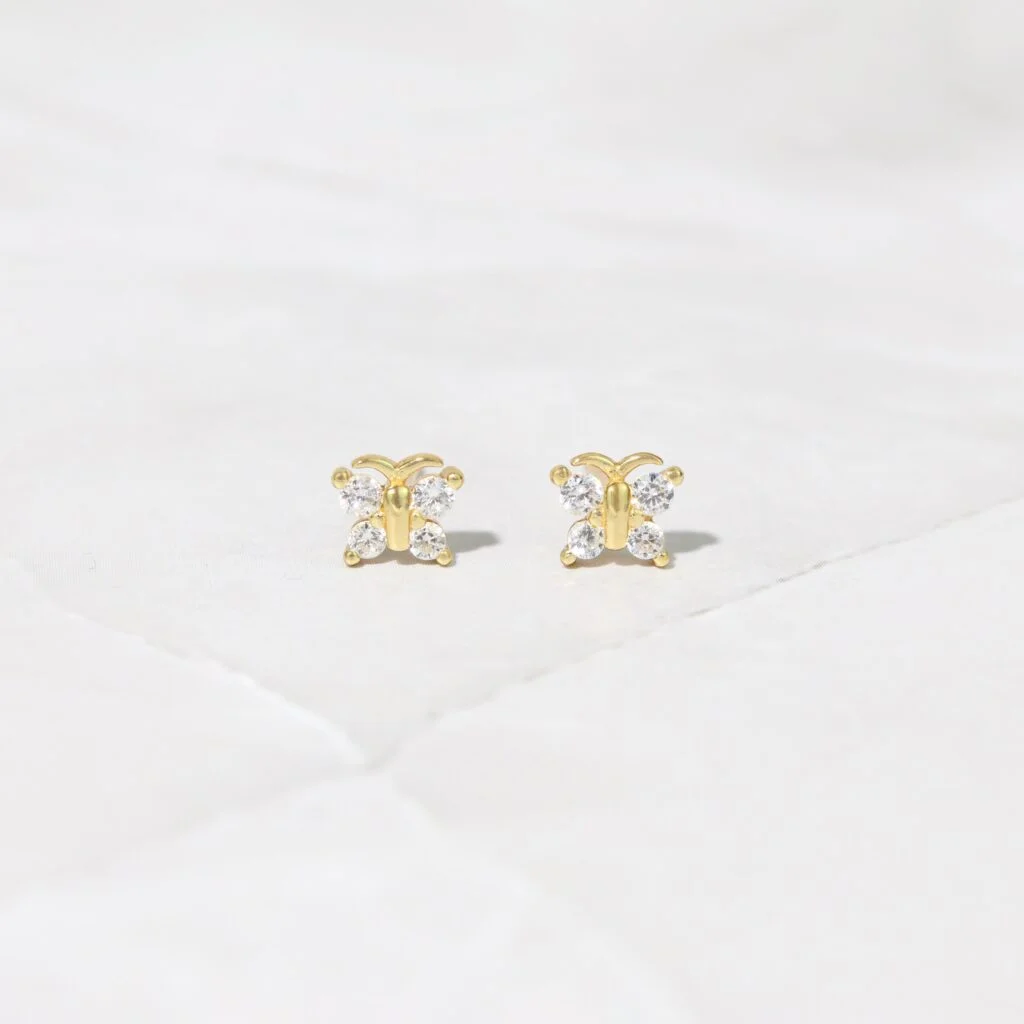 Butterfly Stud Earrings