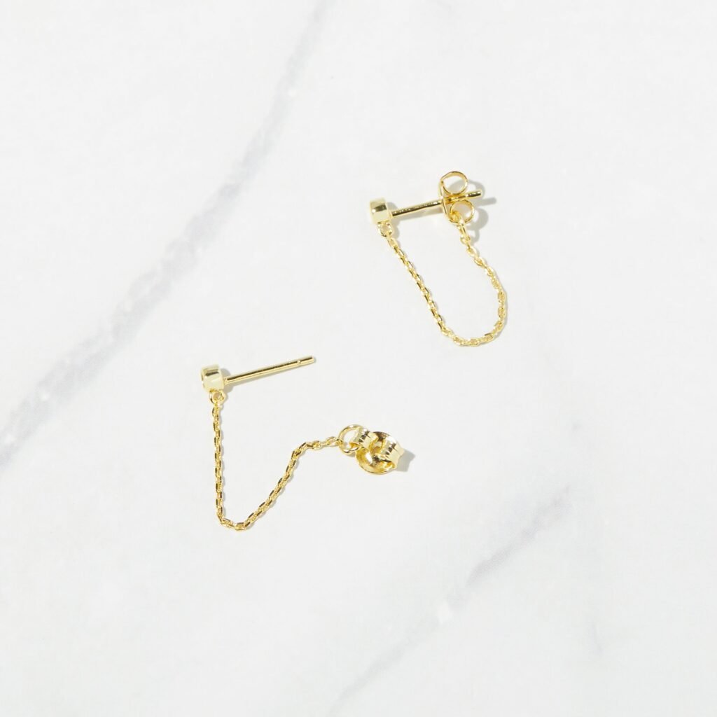 Chain Stud Earrings