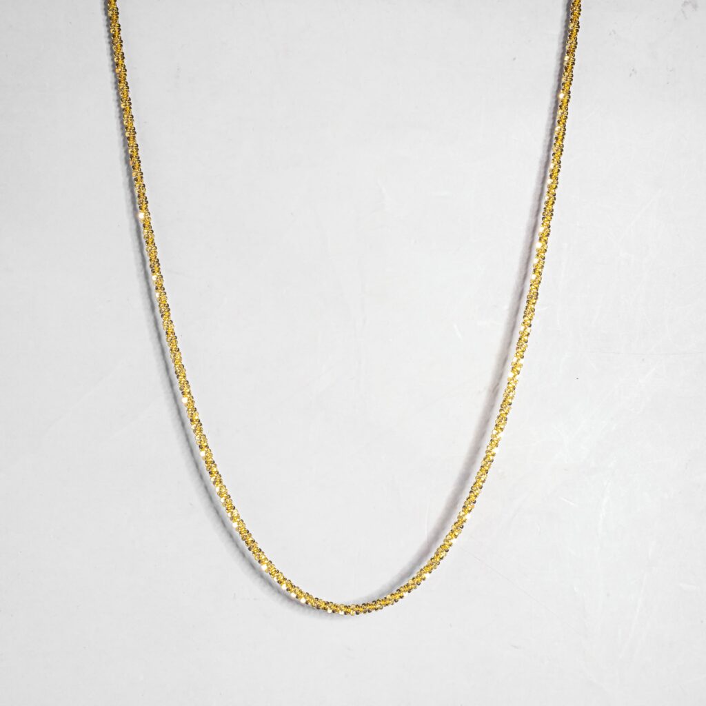 Diamond Cut Chain Necklace