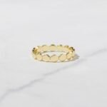 Flat Beaded Ring