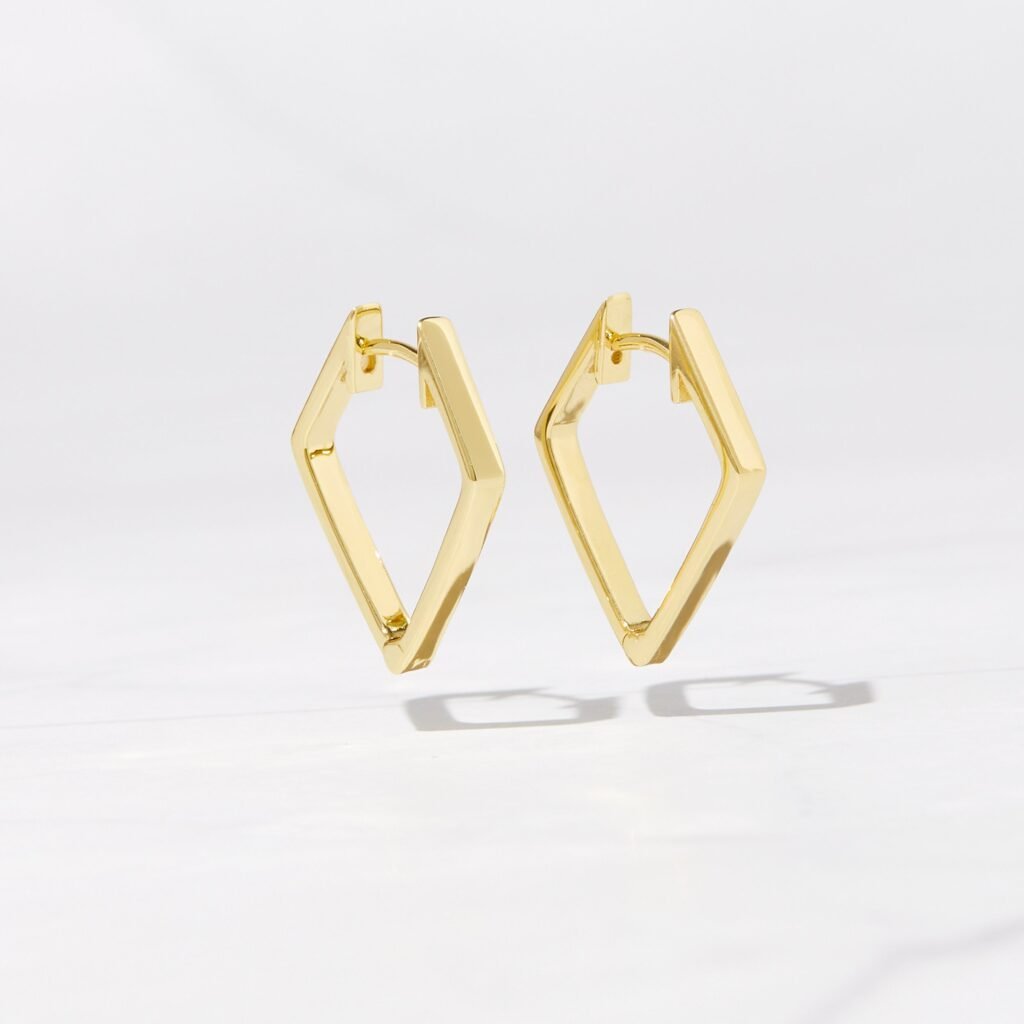 Geometric Hoop Earrings