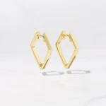Geometric Hoop Earrings