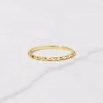 Hammered Stacking Ring
