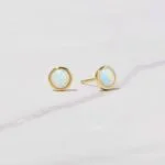 Large Opal Studs