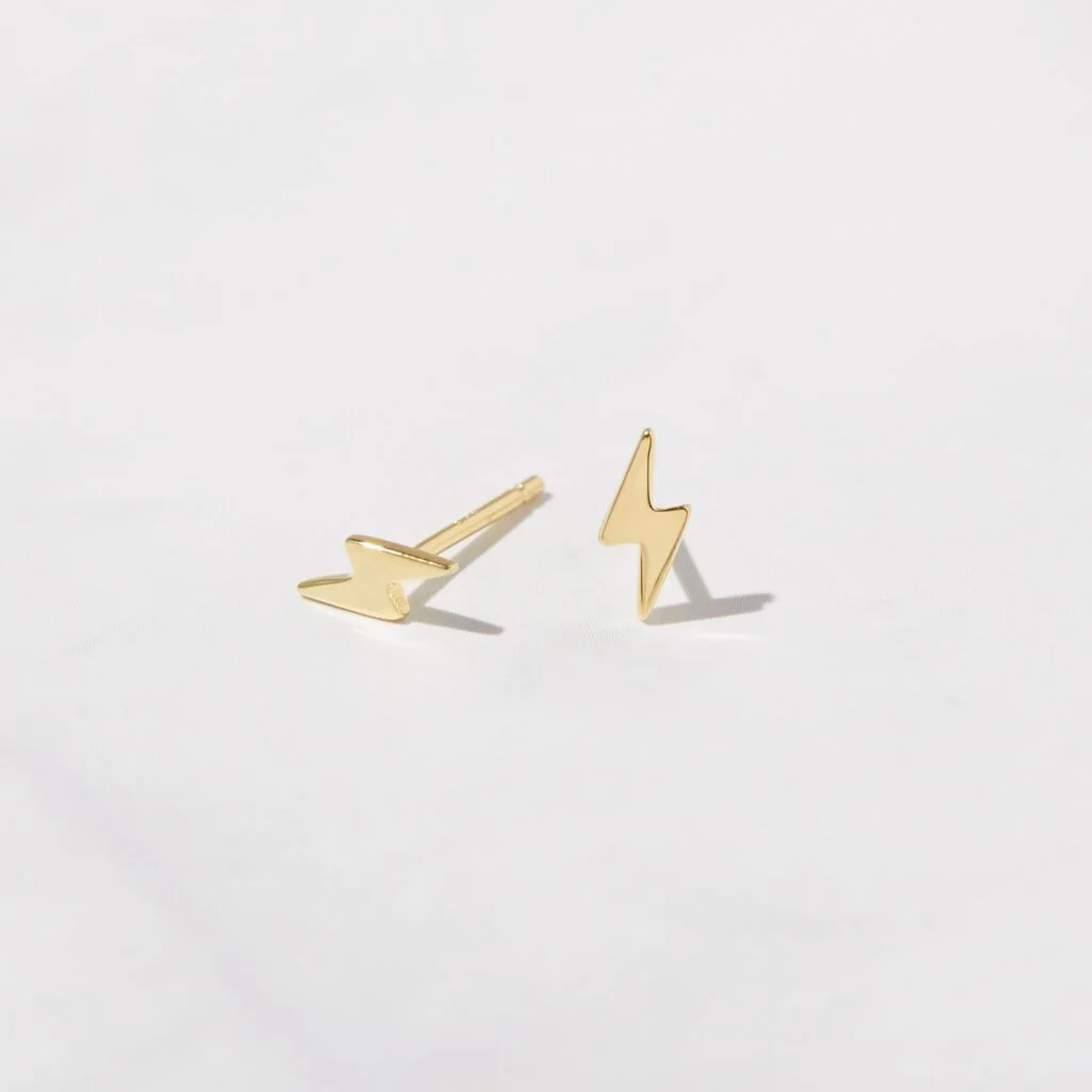 Lightning Bolt Studs