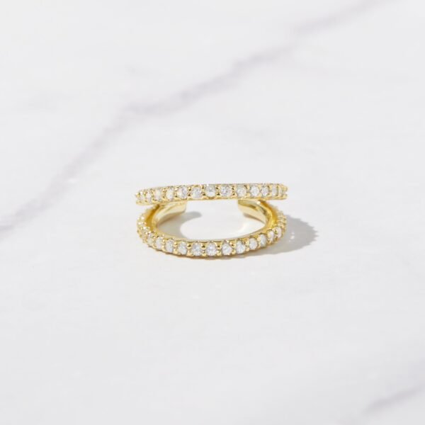 Marcella Double Row Ear Cuff