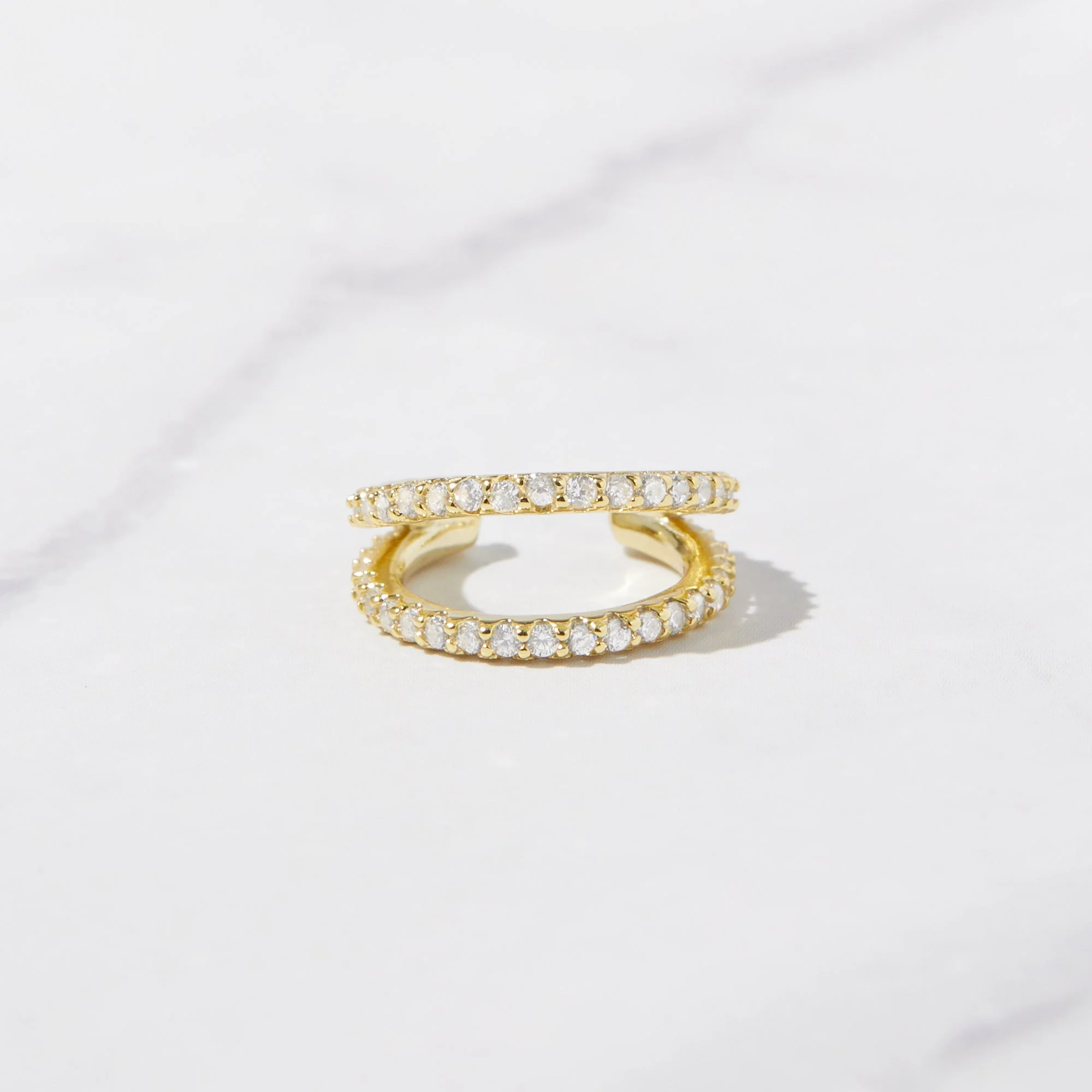 Marcella Double Row Ear Cuff Marcella Double Row Ear Cuff