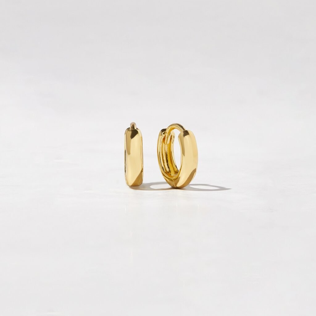 Minimalist Huggie Hoops