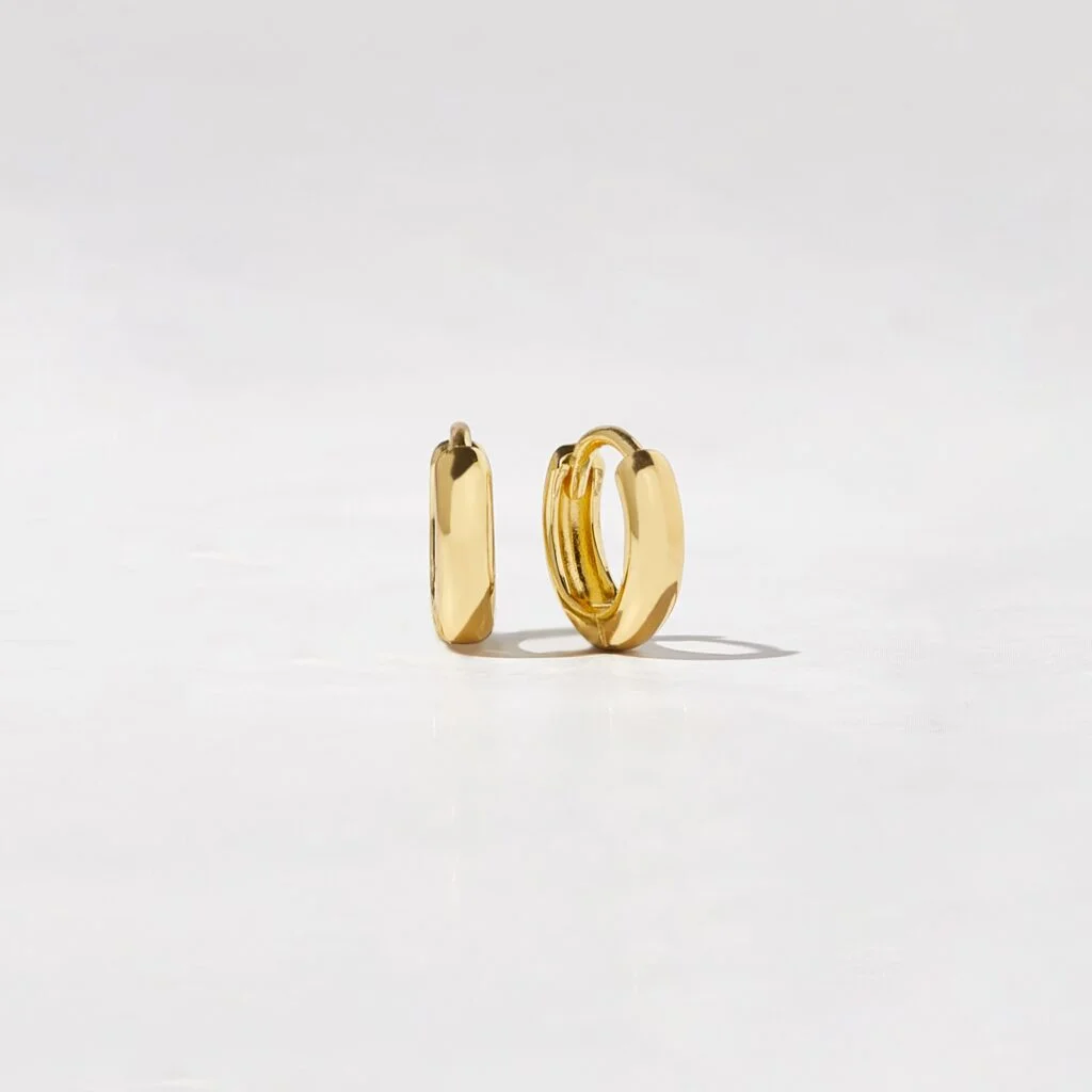 Minimalist Huggie Hoops