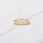 Opal & CZ Ring
