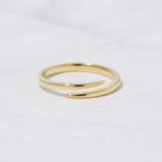 Open Spiral Ring