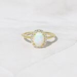 Oval Opal Ring