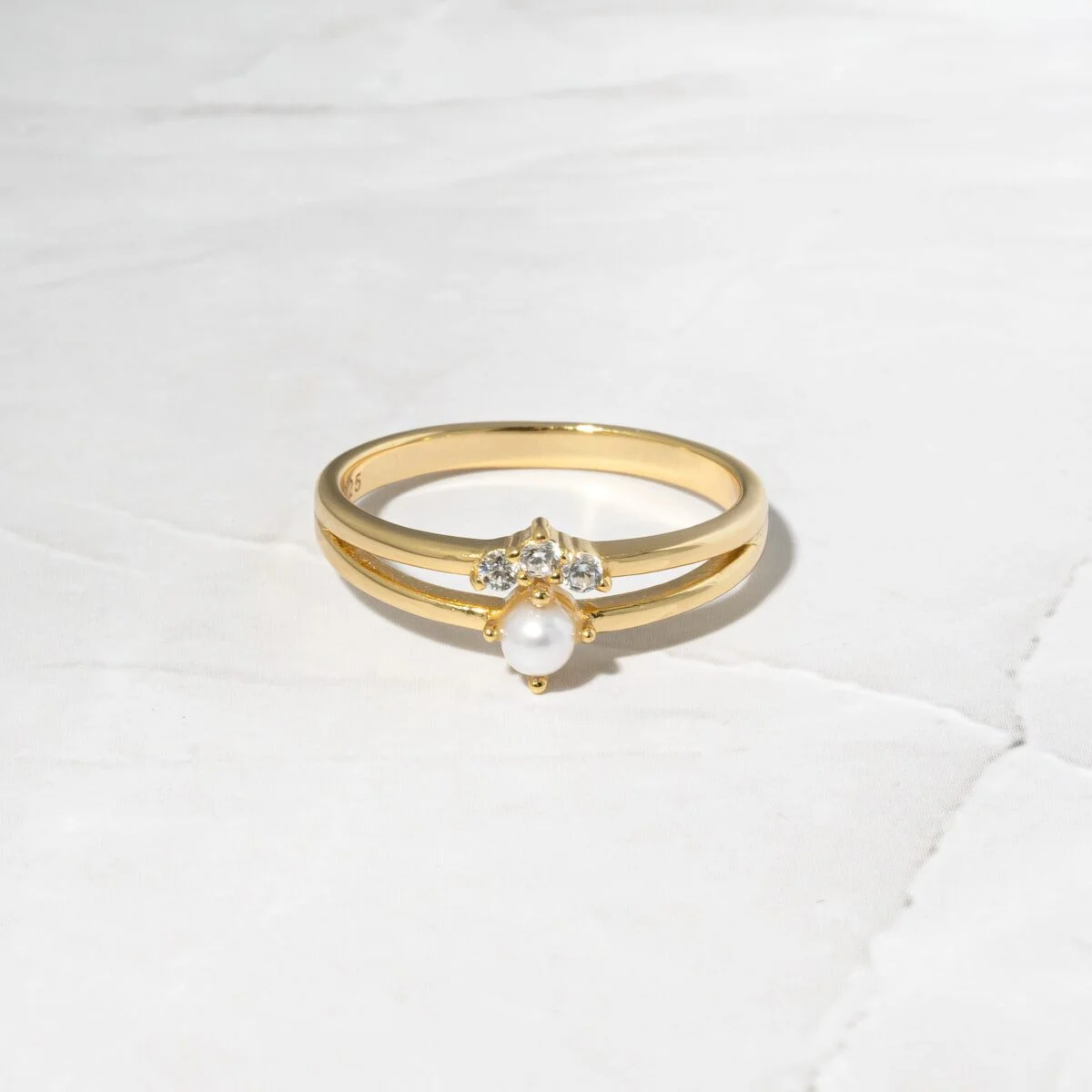 Pearl Ring Set
