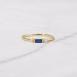 Sapphire Baguette Ring