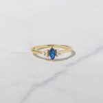 Sapphire Marquise Ring